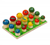 Счетный материал "Грибы на поляне" 15 штук