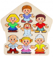 Развивающая игра Семья 4