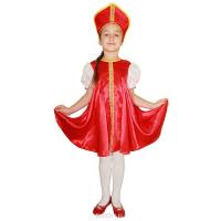 Костюм детский "Царевна" (красный)