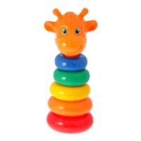 Пирамидка 5 колец «Жирафик» Пирамидка 5 колец «Жирафик»