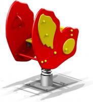 Качалка на пружине "Бабочка" Качалка на пружине "Бабочка"