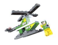 Конструктор "Вертолет" из серии "Город", 33 детали