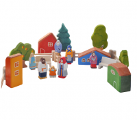 Набор ДЕРЕВЕНЬКА И СЕМЕЙКА