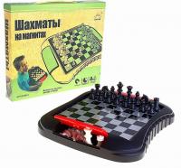 Игра настольная "Шахматы", магнитные в коробке 27х24 см