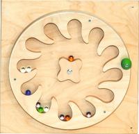 Тактильный развивающий модуль "Цветочек"