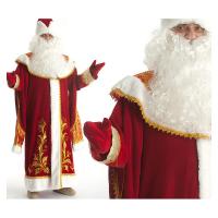 Дед Мороз с пелериной (красный)
