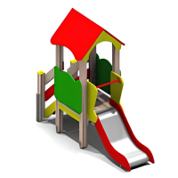 Детский игровой комплекс "мини" (Н=0,6 м)