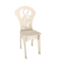 Стул взрослый нерегулируемый "Скрипичный ключ"