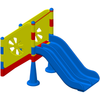 Горка для детской площадки (290х150х210 см)
