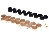 Шашки деревянные d=2,9 см