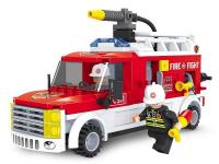 Конструктор "Пожарные" машина, 207 деталей