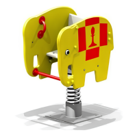 Качалка на пружине "Слоненок" Качалка на пружине "Слоненок"