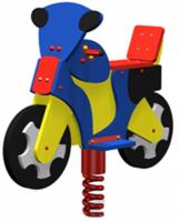 Качалка на пружине "Мотоцикл" серия ДПС Качалка на пружине "Мотоцикл" серия ДПС